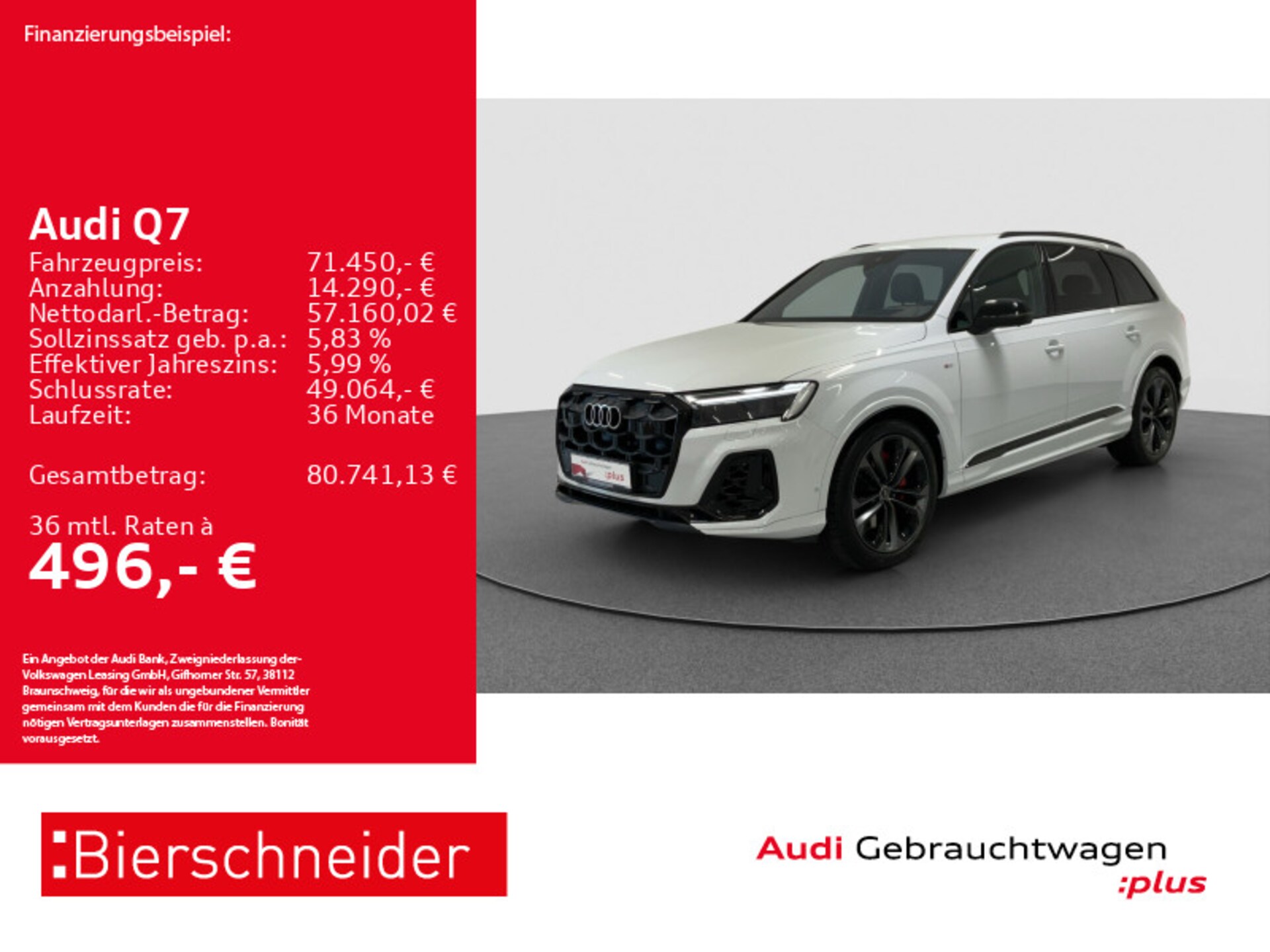 Audi Q7 SUV S line