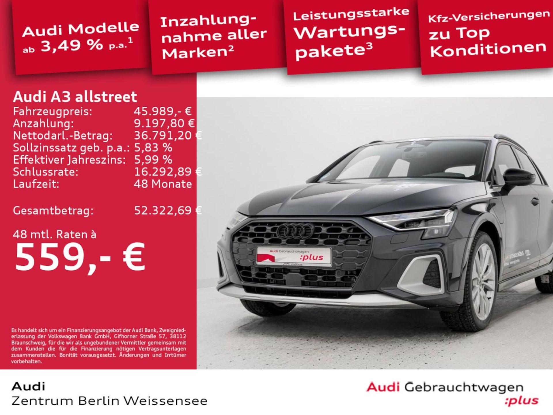 Audi A3 allstreet TFSI e