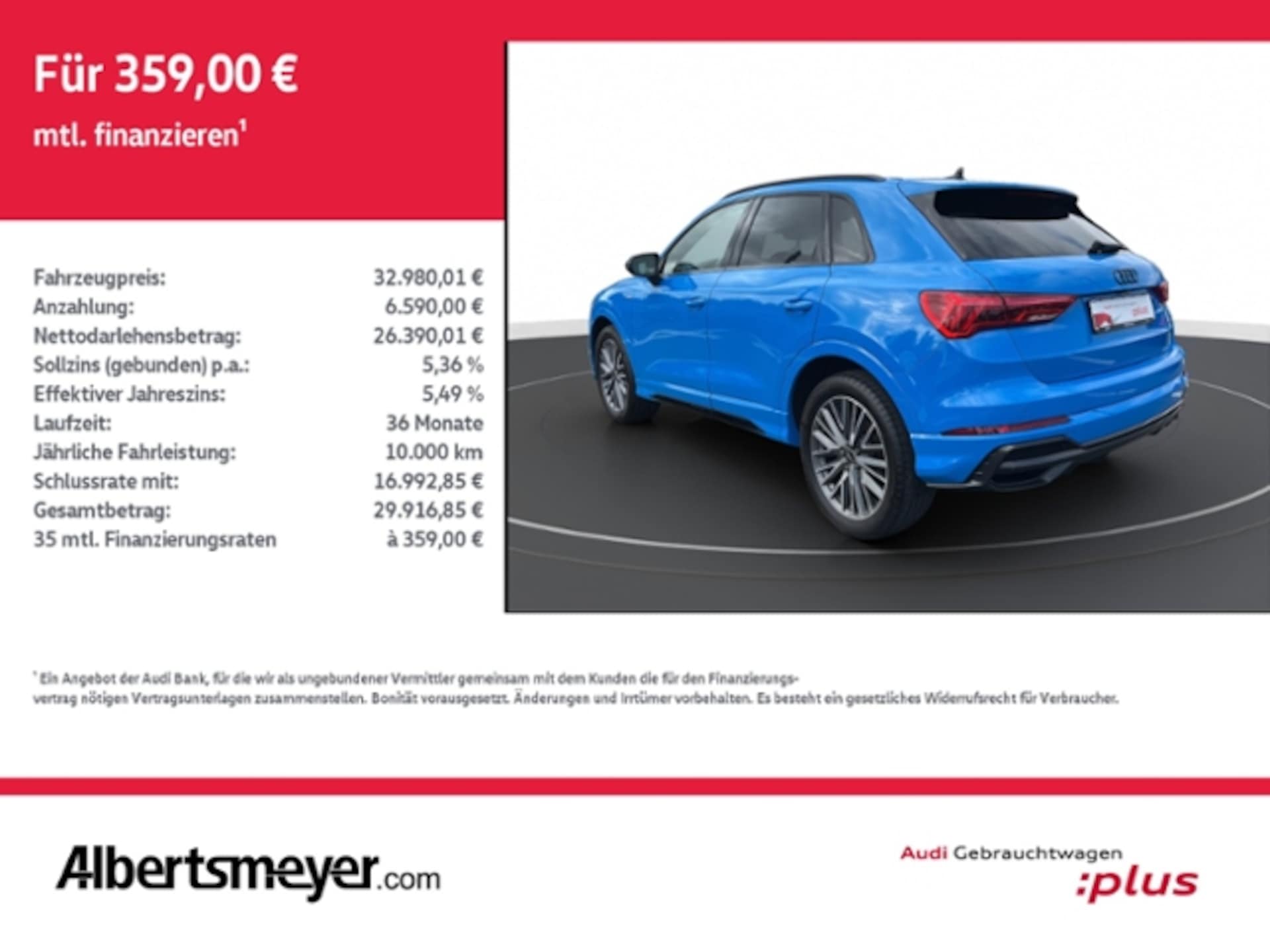 Audi Q3 SUV S line