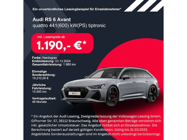 Image about Audi RS 6 Avant TFSI quattro tiptronic