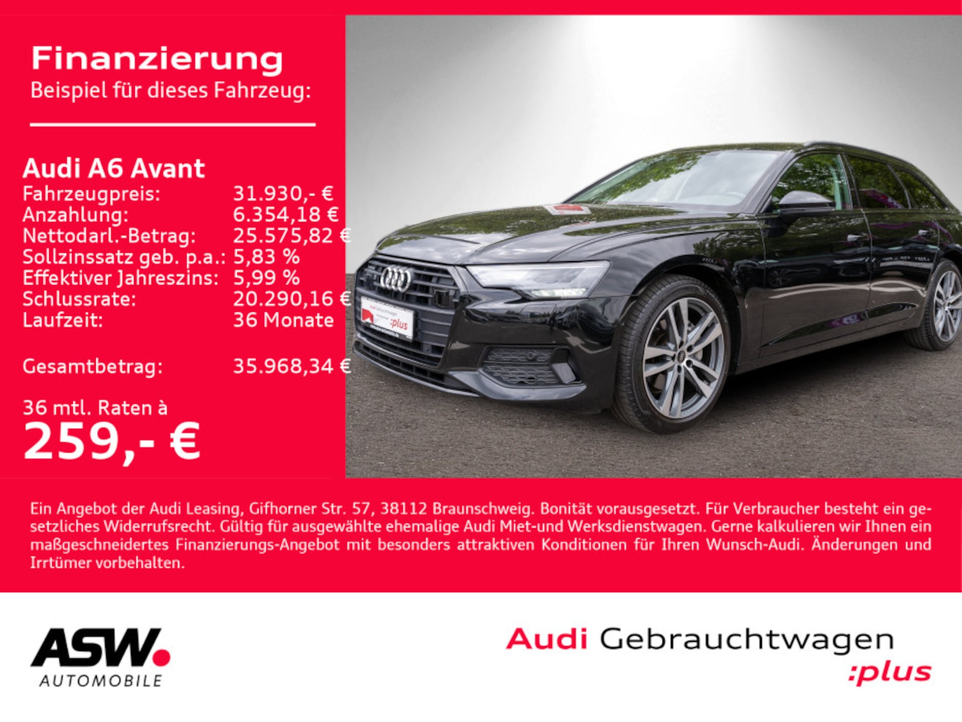 Audi A6 Avant Sport