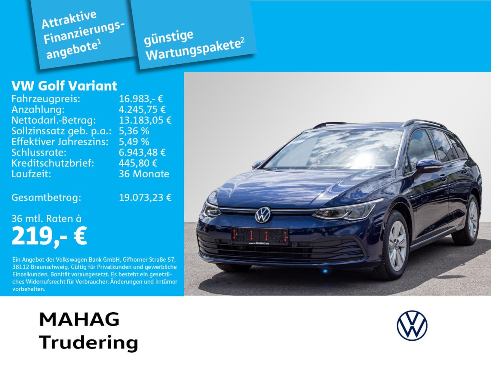 Volkswagen Golf Variant Life