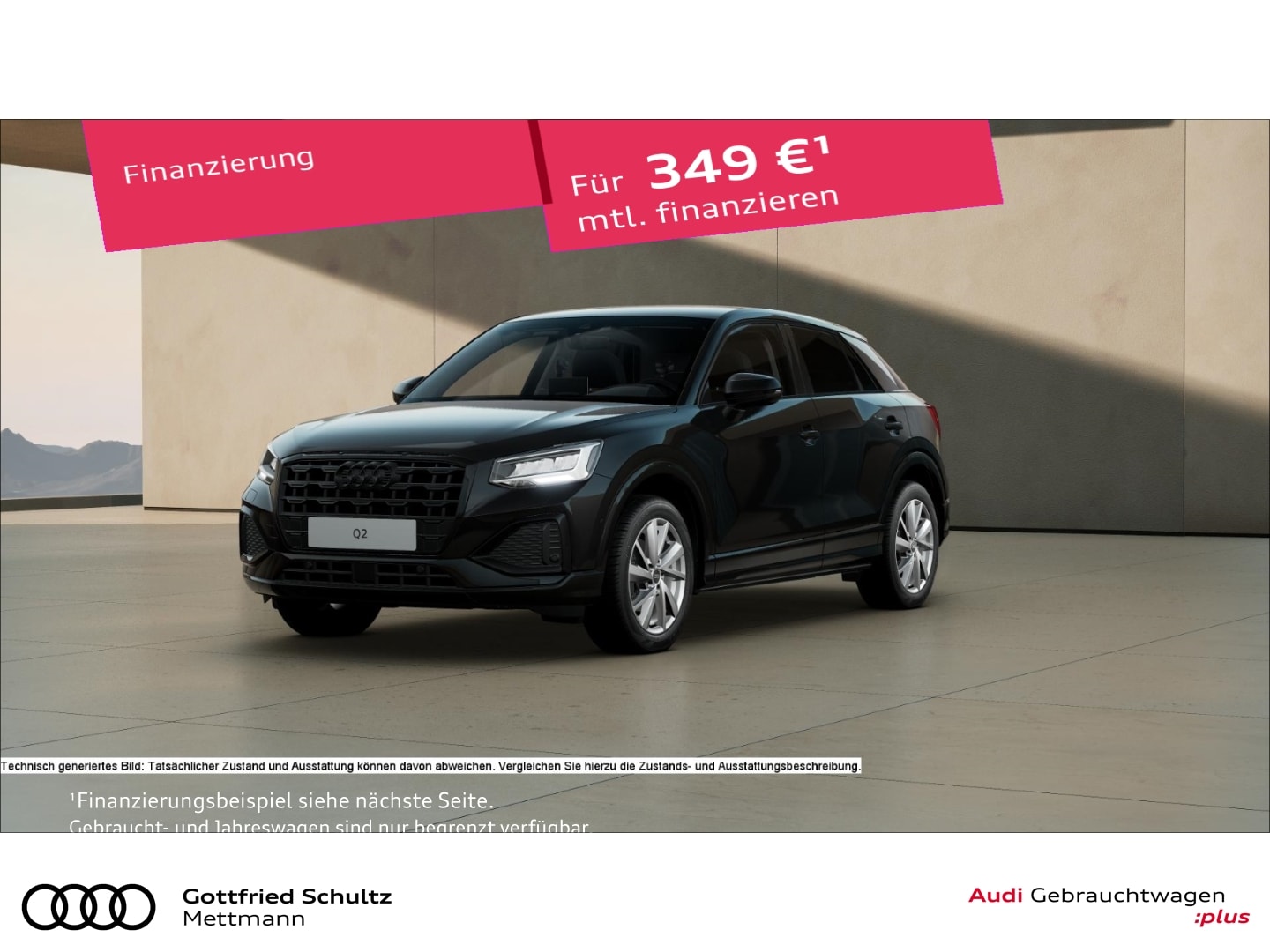 Bild über Audi Q2 advanced 35 TFSI 110(150) kW(PS) S tronic - für weitere Informationen kontaktieren Sie den Audi Partner