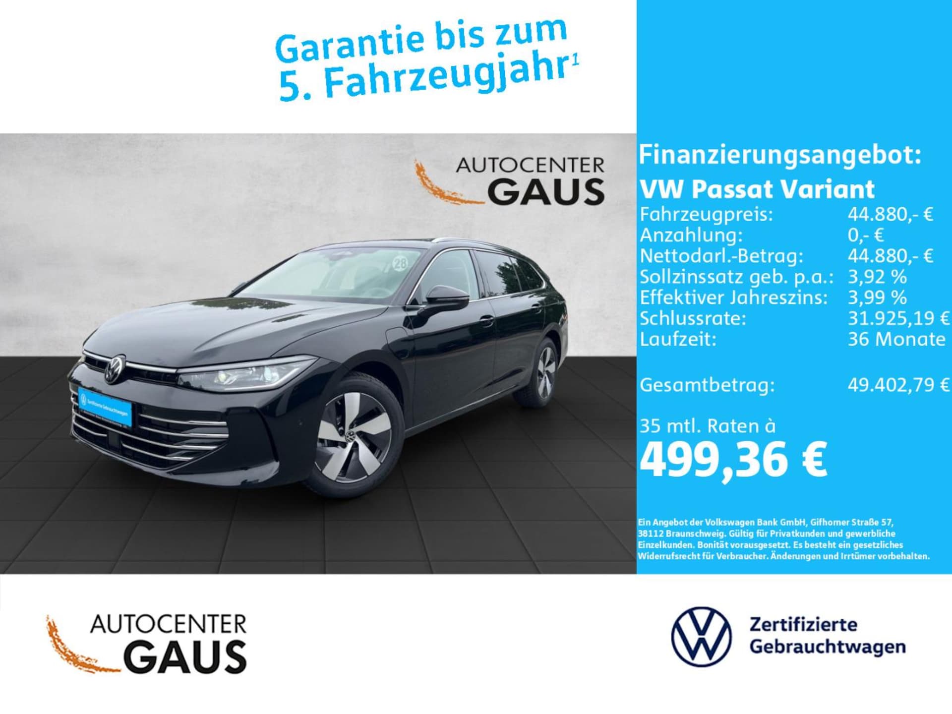 Volkswagen Passat Elegance