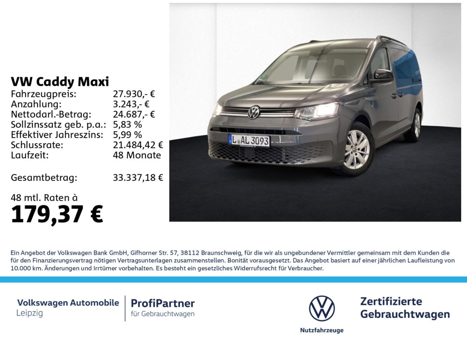 Volkswagen Caddy Maxi