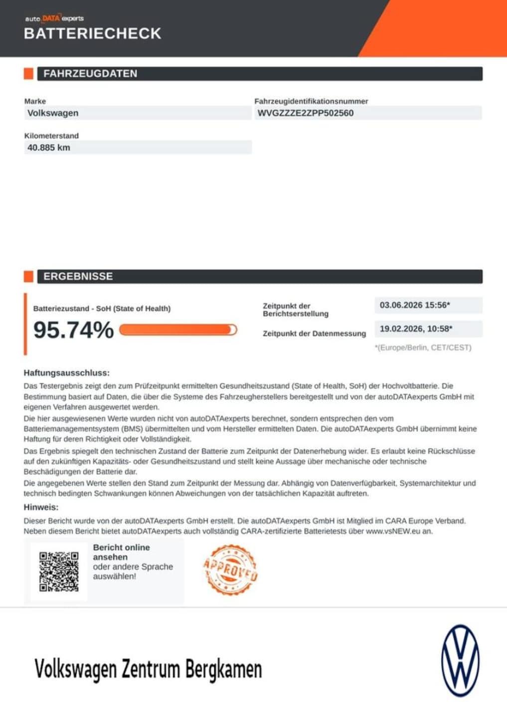 Volkswagen ID.5 Pro Performance