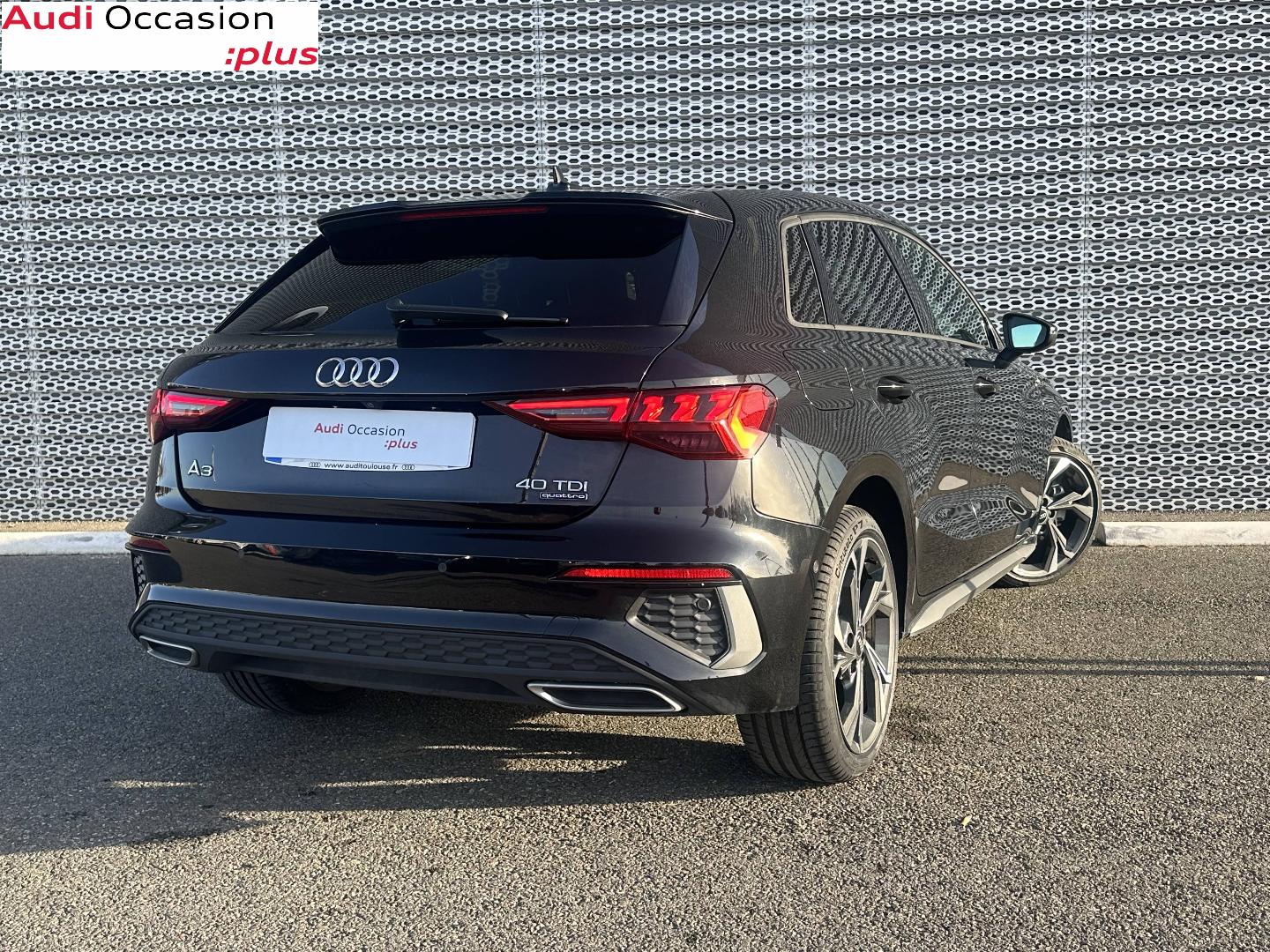 Image about Audi A3 Sportback S line 40 TDI quattro 147 kW (200 ch) S tronic