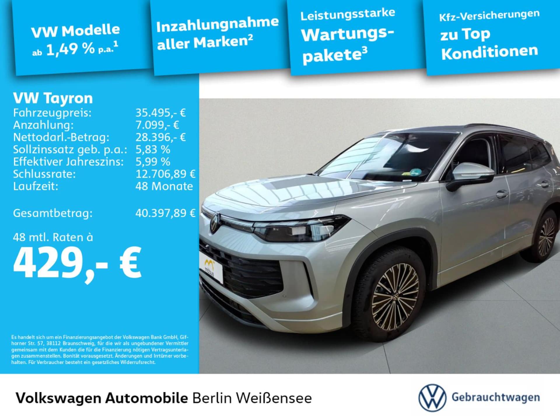 Volkswagen Tayron Life