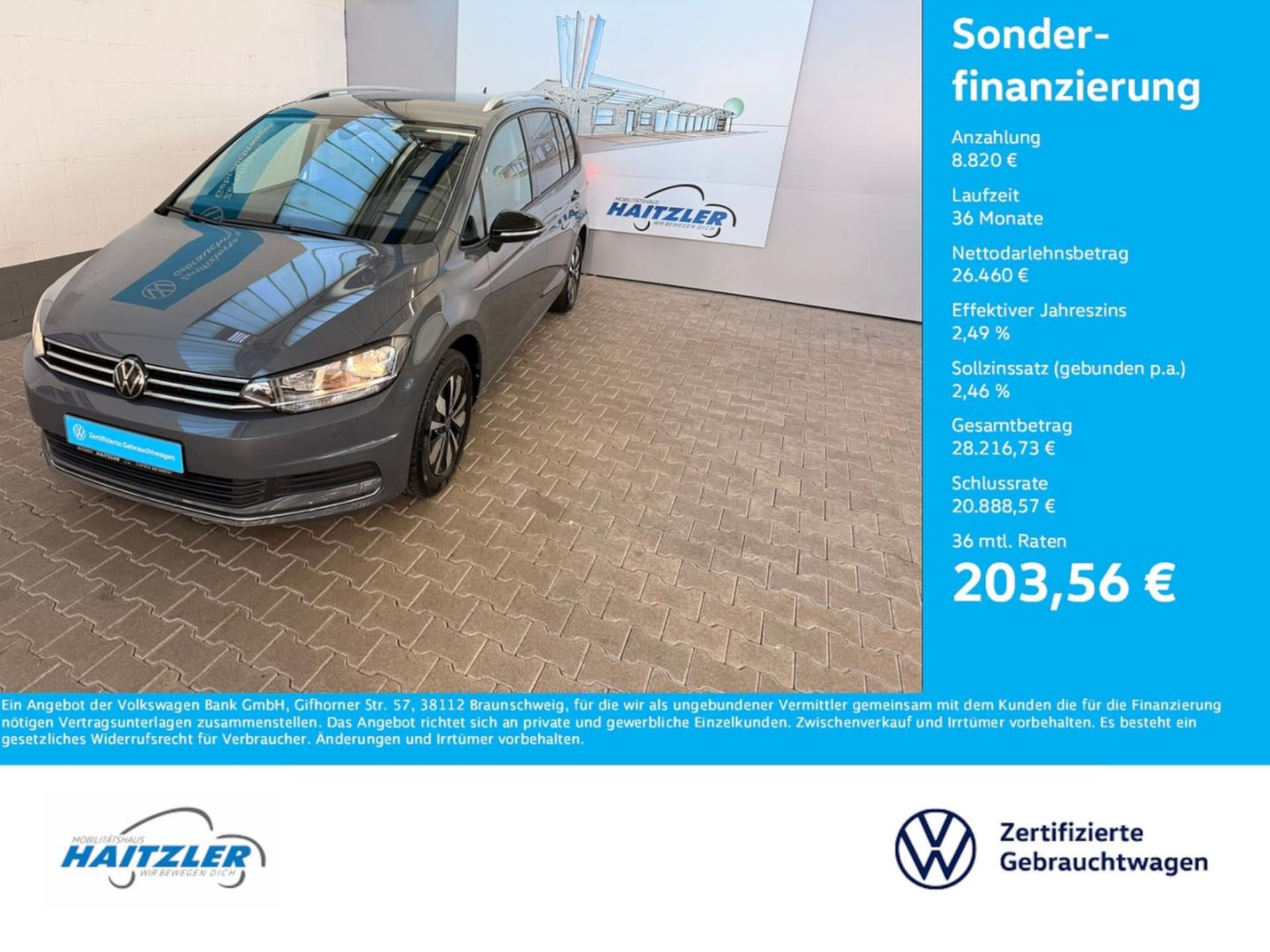 Volkswagen Touran Comfortline