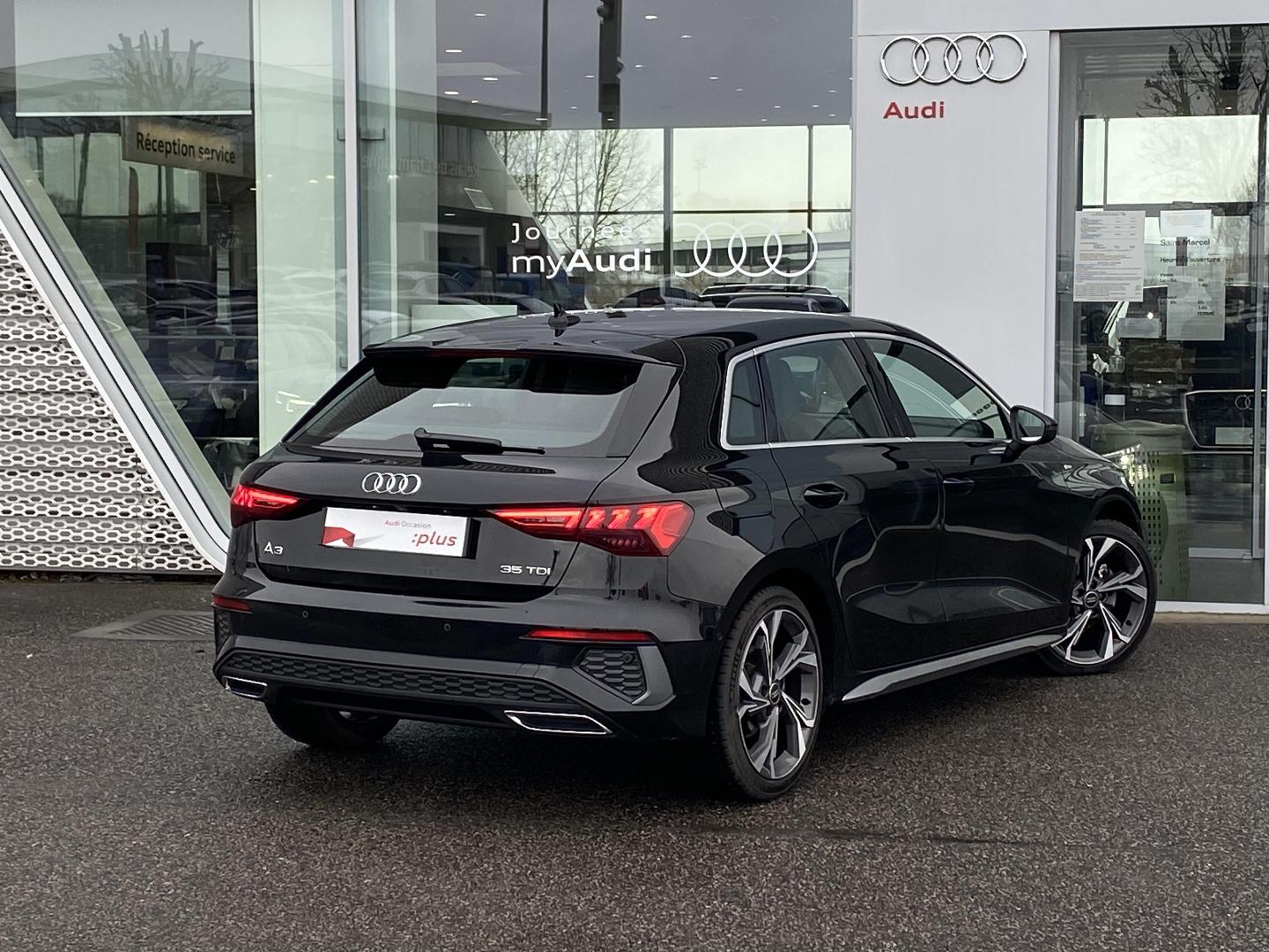 Image about Audi A3 Sportback S line 35 TDI 110 kW (150 ch) S tronic