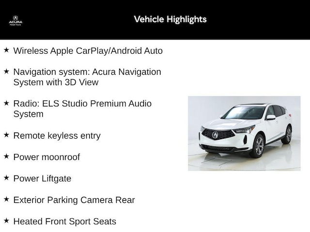 2025 Acura RDX