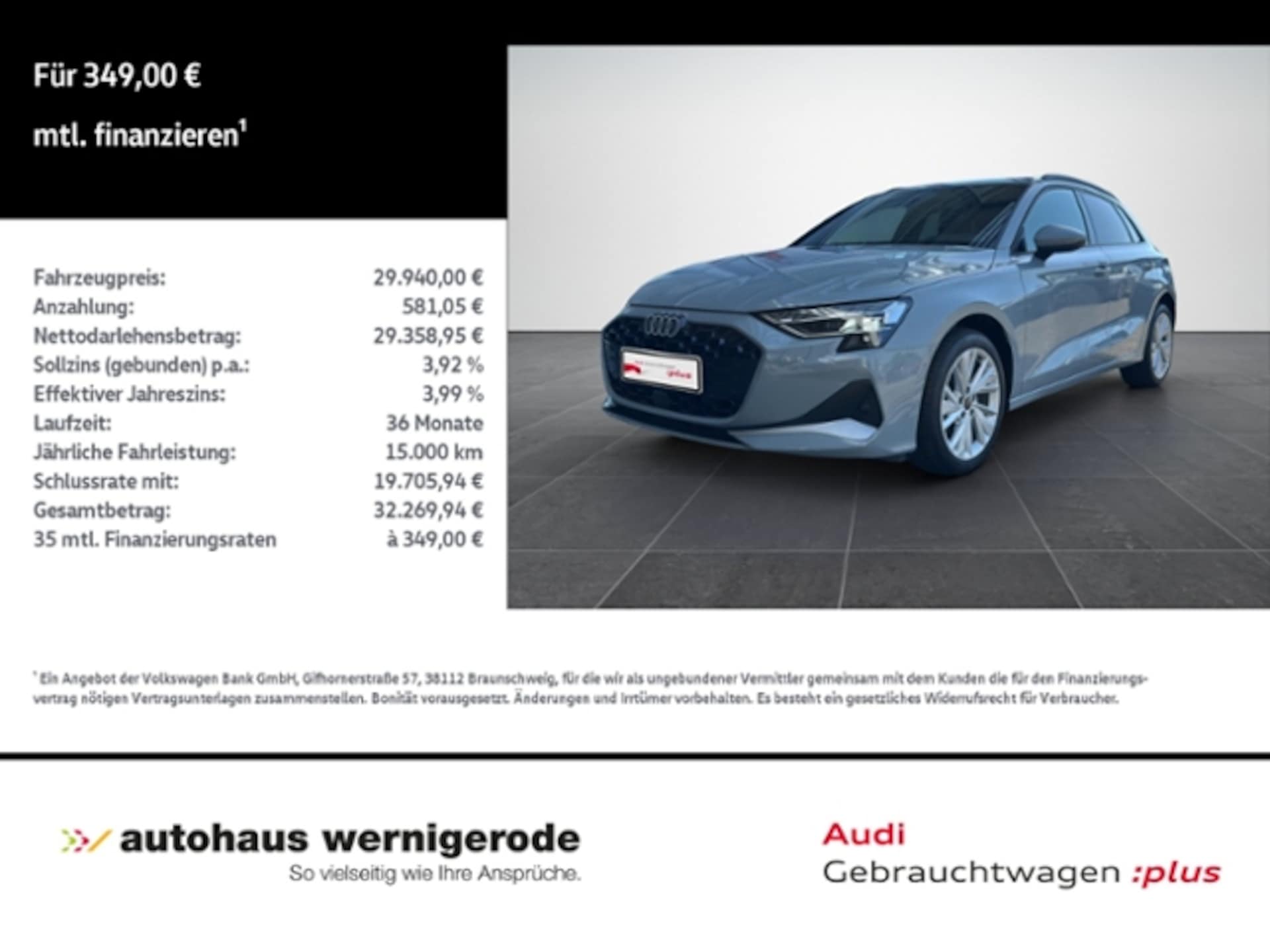 Audi A3 Sportback 2025
