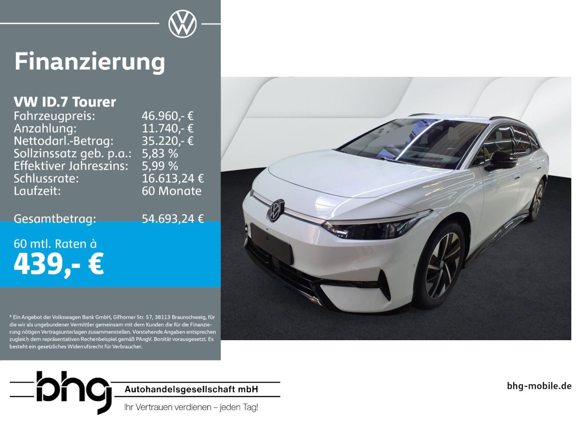 Volkswagen ID.7 Tourer Pro