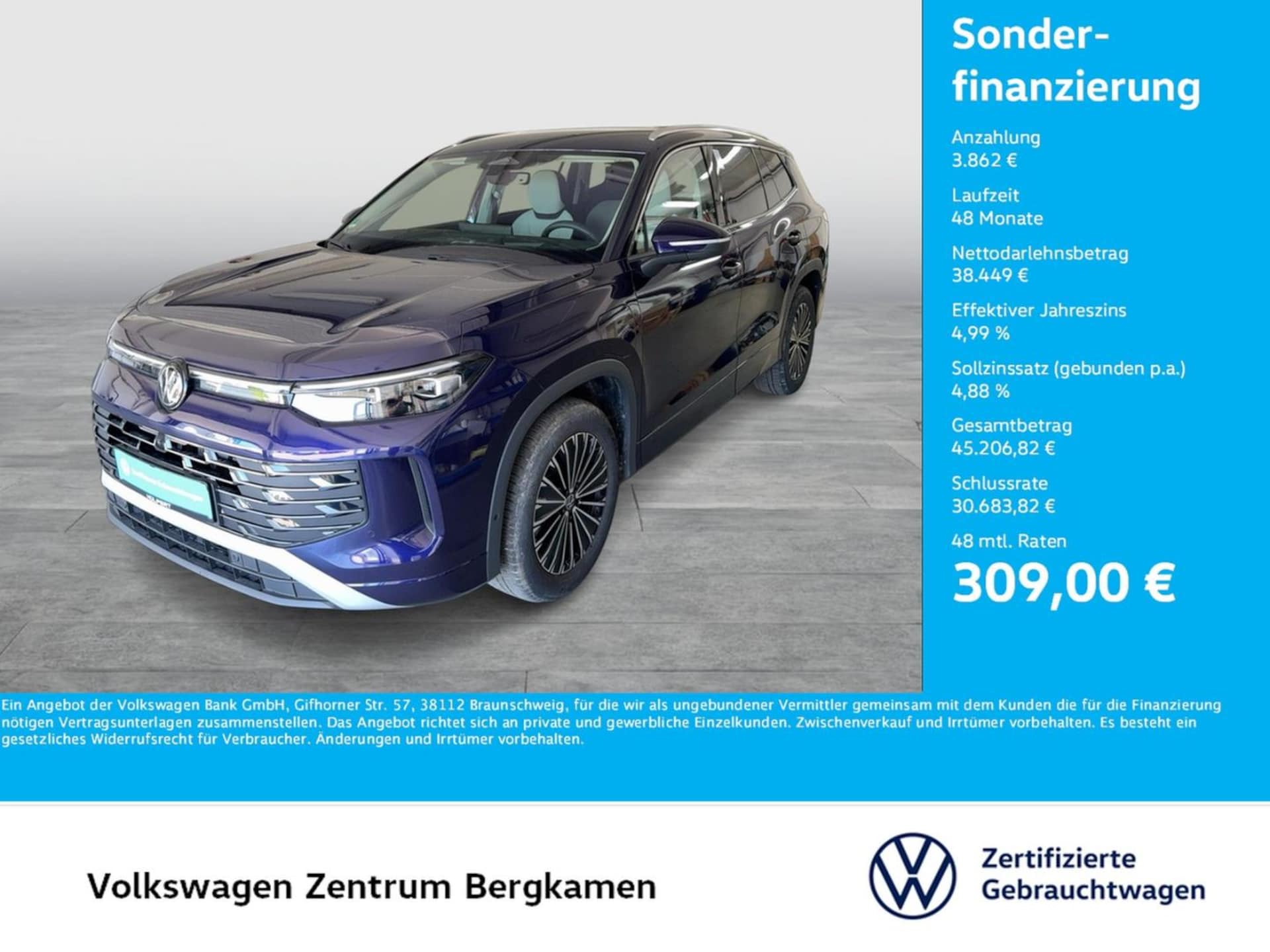 Volkswagen Tayron Elegance