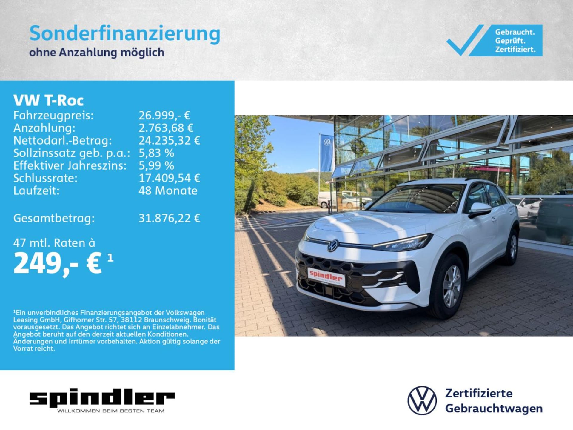 Volkswagen T-Roc Trend