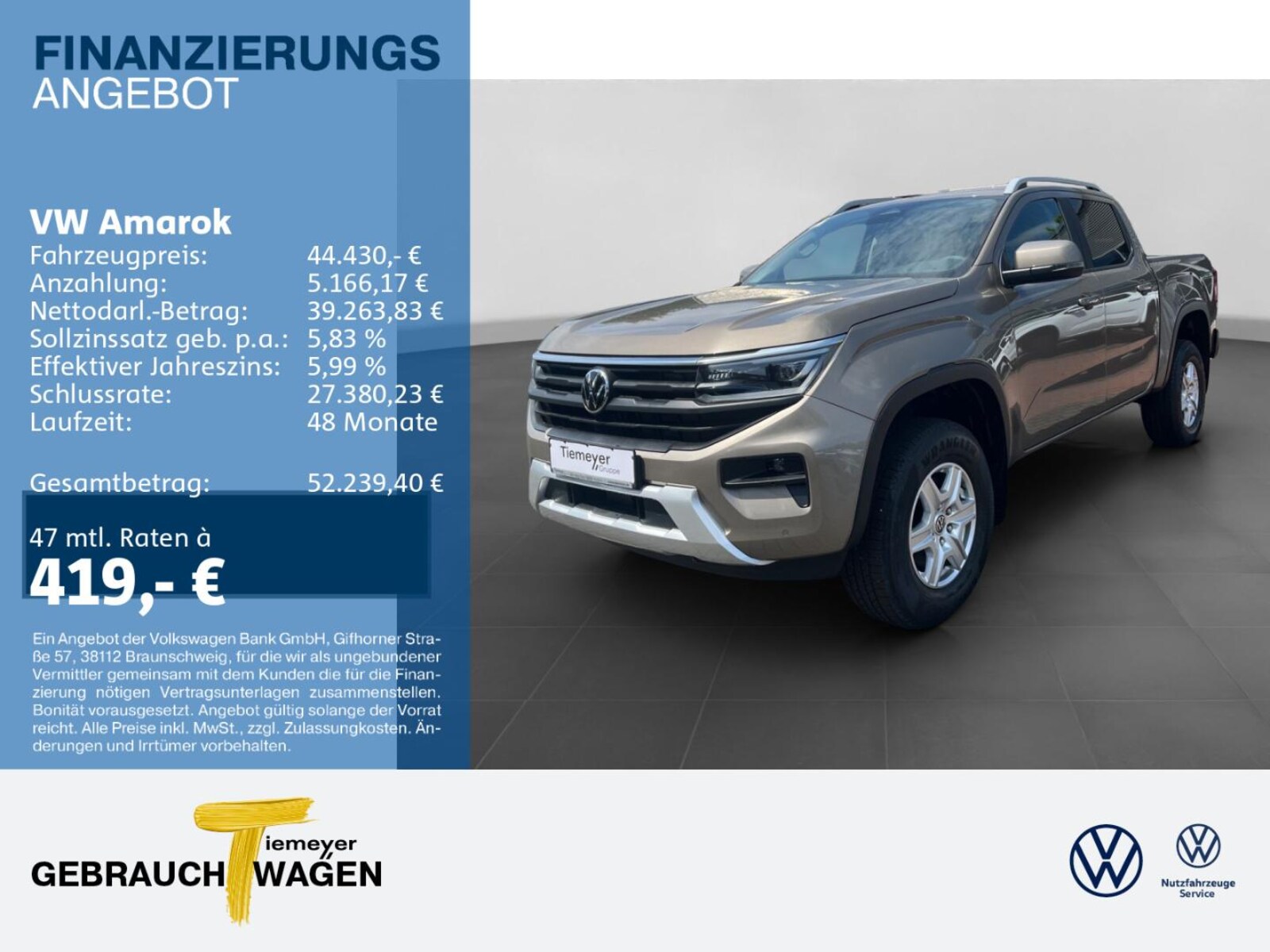 Volkswagen Amarok DoubleCab
