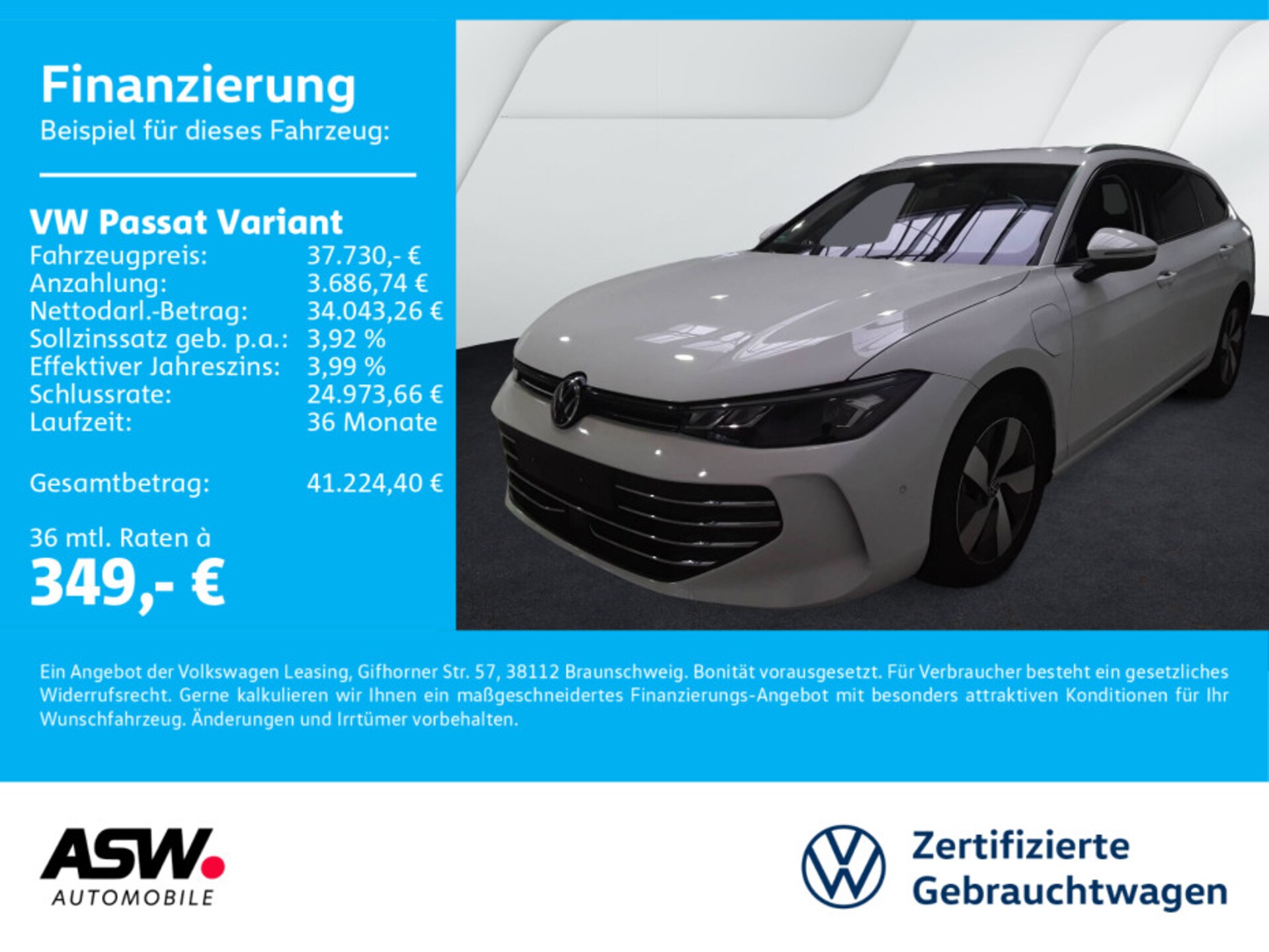 Volkswagen Passat — Volkswagen Passat Passat Business 1.5 electric/TSIDSG LED AHK HUD