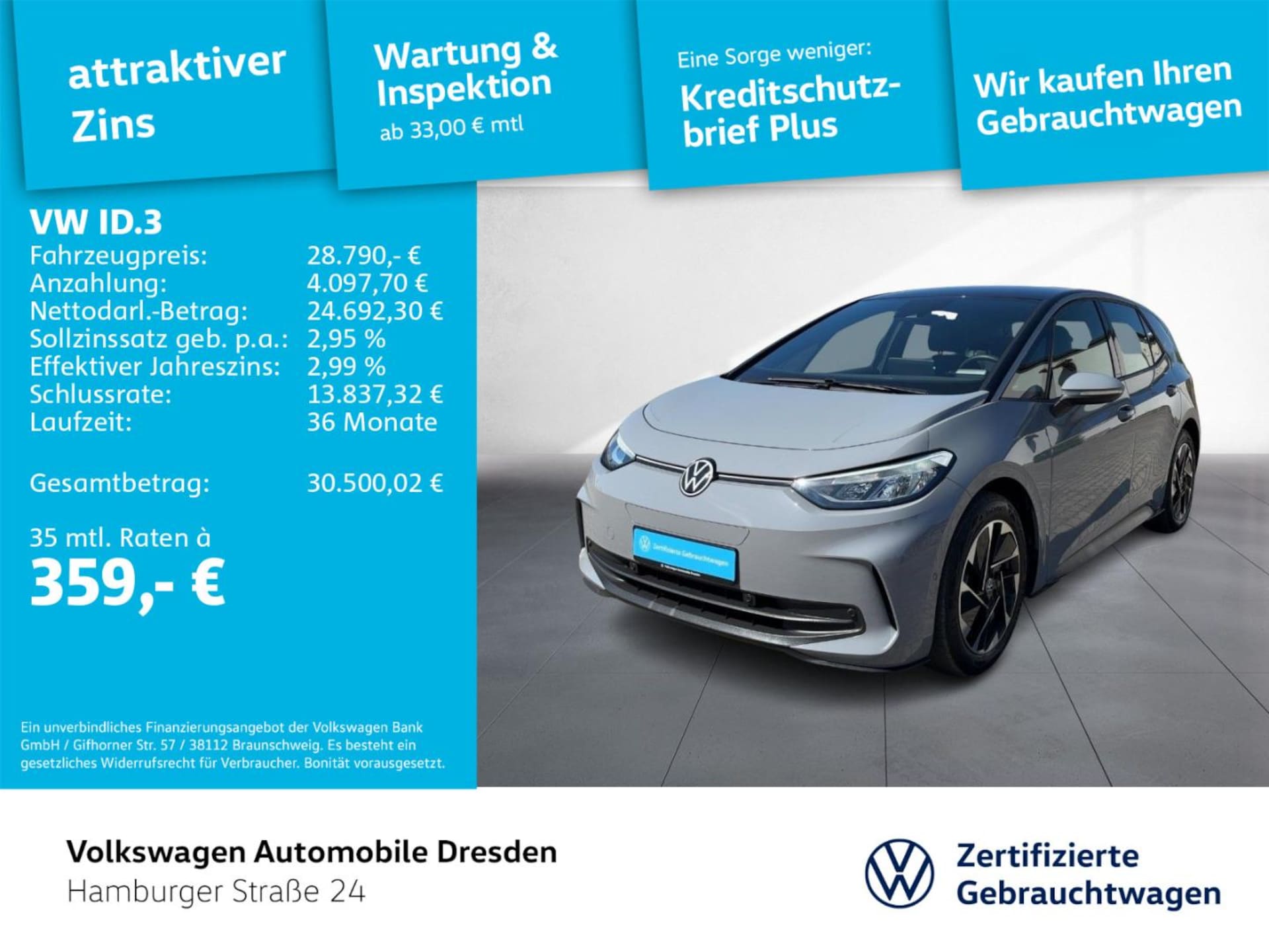 Volkswagen ID.3 Pro
