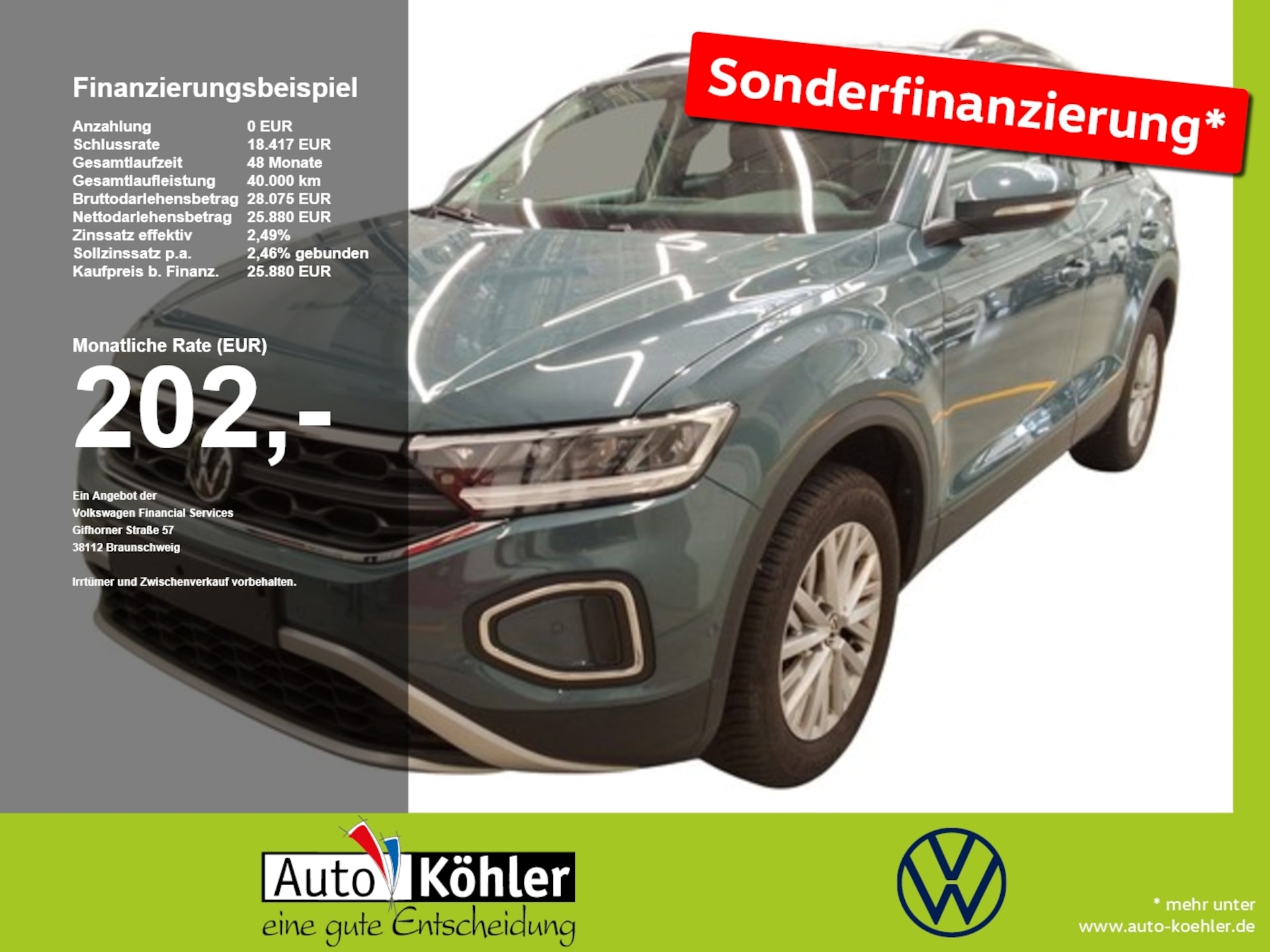 Volkswagen T-Roc Life