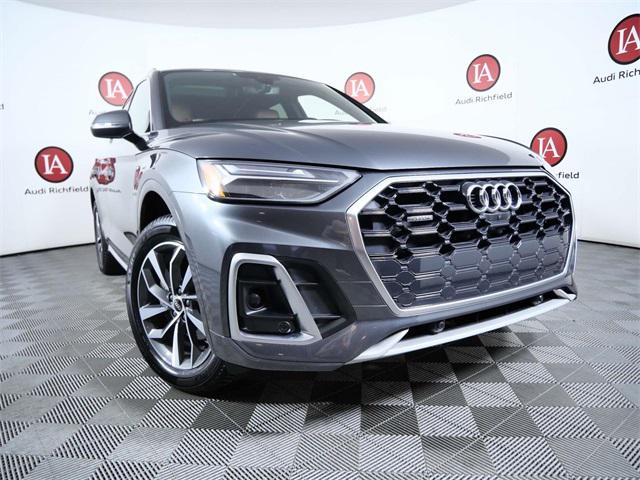 Used 2023 Audi Q5 Premium Plus with VIN WA1EAAFY3P2023447 for sale in Richfield, Minnesota