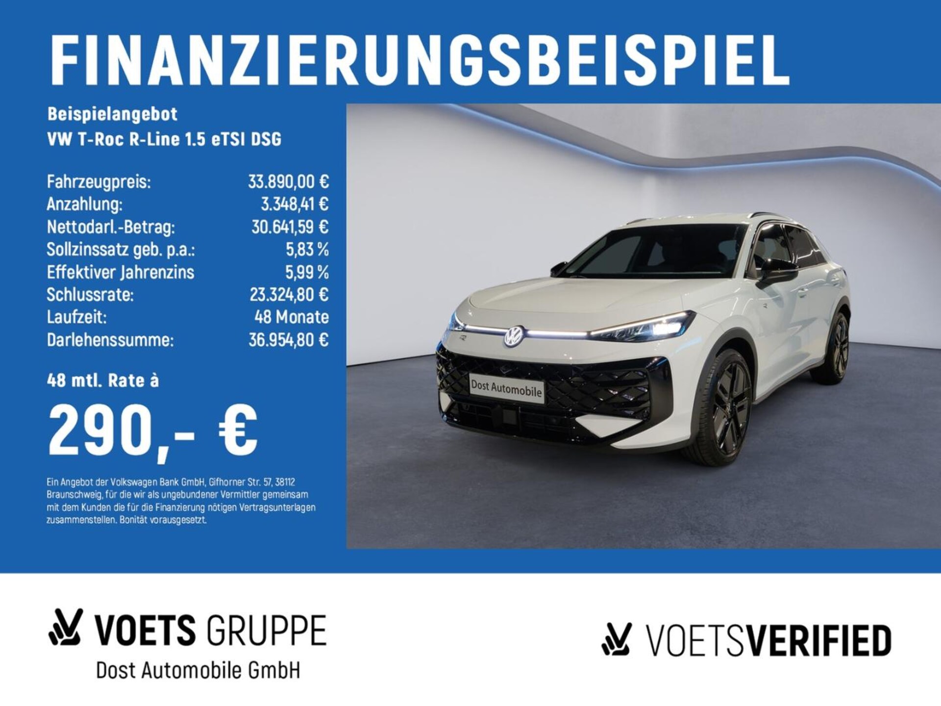 Volkswagen T-Roc — Volkswagen T-Roc T-Roc R-Line 1.5 eTSI DSG IQ.DRIVE+IQ.LIGHT