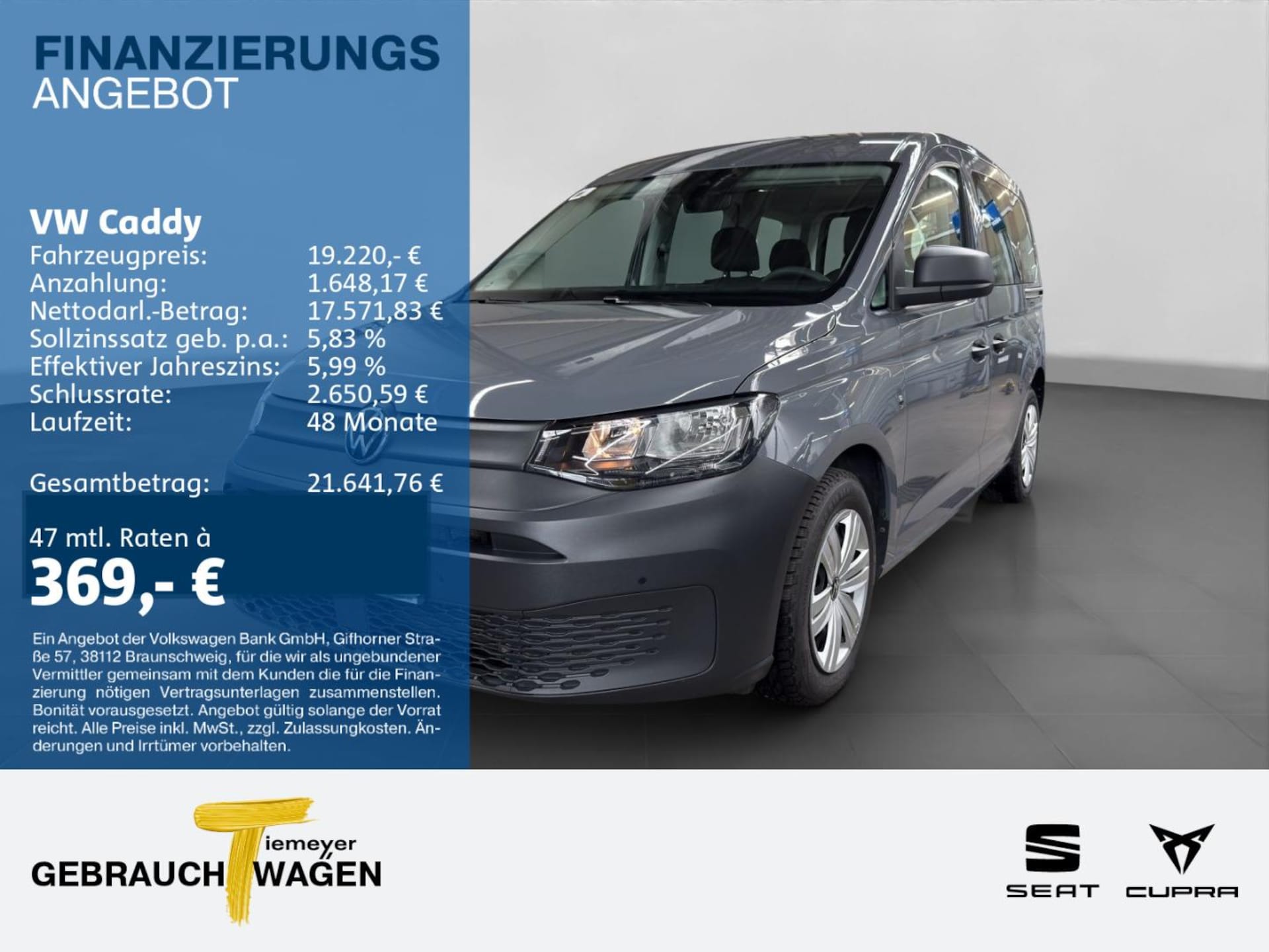 Volkswagen Caddy Kombi Basis-Modell