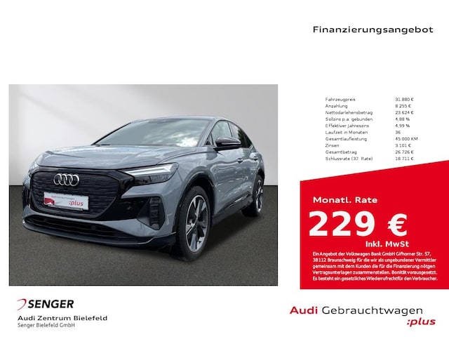 Audi Q4 Sportback e-tron