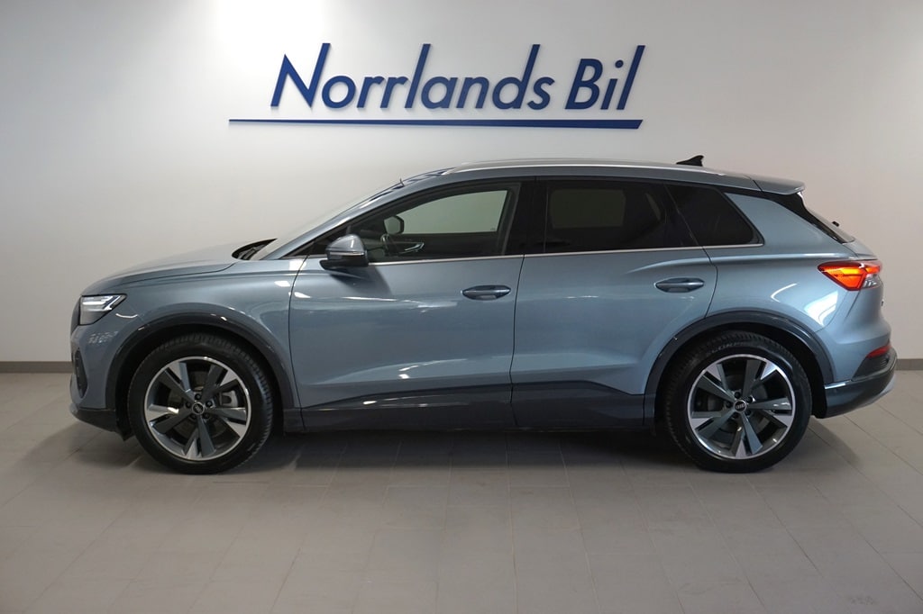 Bild som visar Audi Q4 e-tron Q4 45 e-tron quattro 195,00 kW - för mer information kontakta din Audi Partner