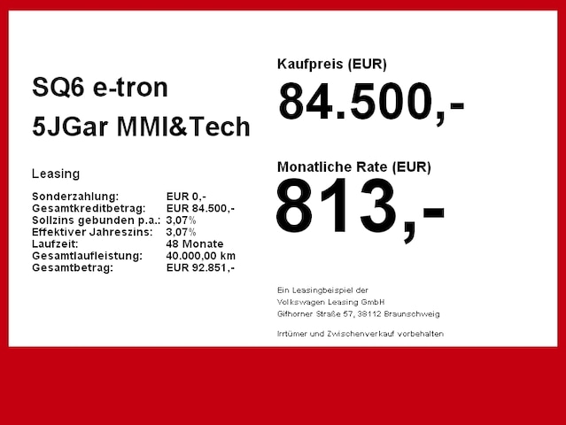 Audi SQ6 SUV E-tron E-tron Quattro -  - Joinsteer - #3
