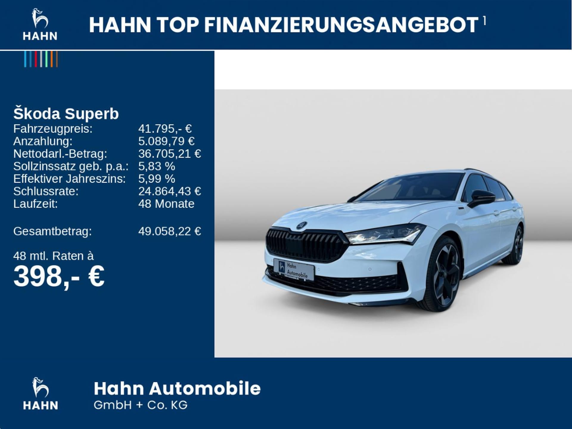 Skoda Superb Combi Sportline