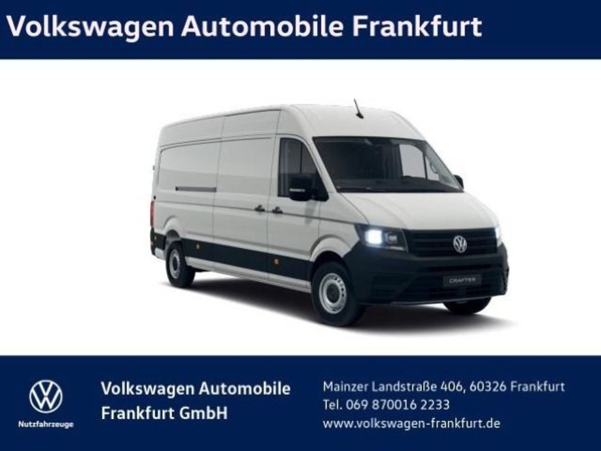 Volkswagen Crafter Kasten mittlerer Radstand