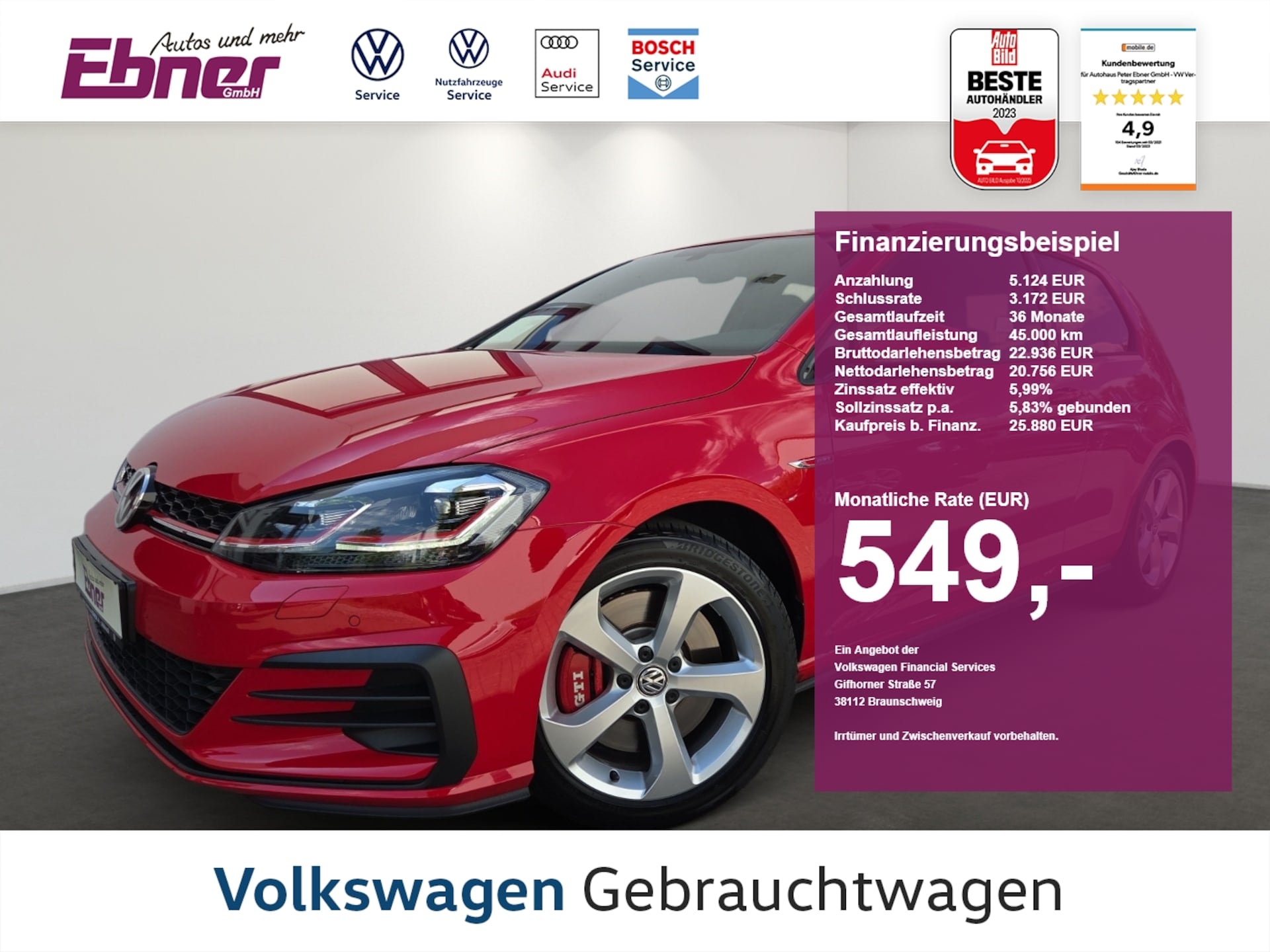 Volkswagen Golf GTI Performance
