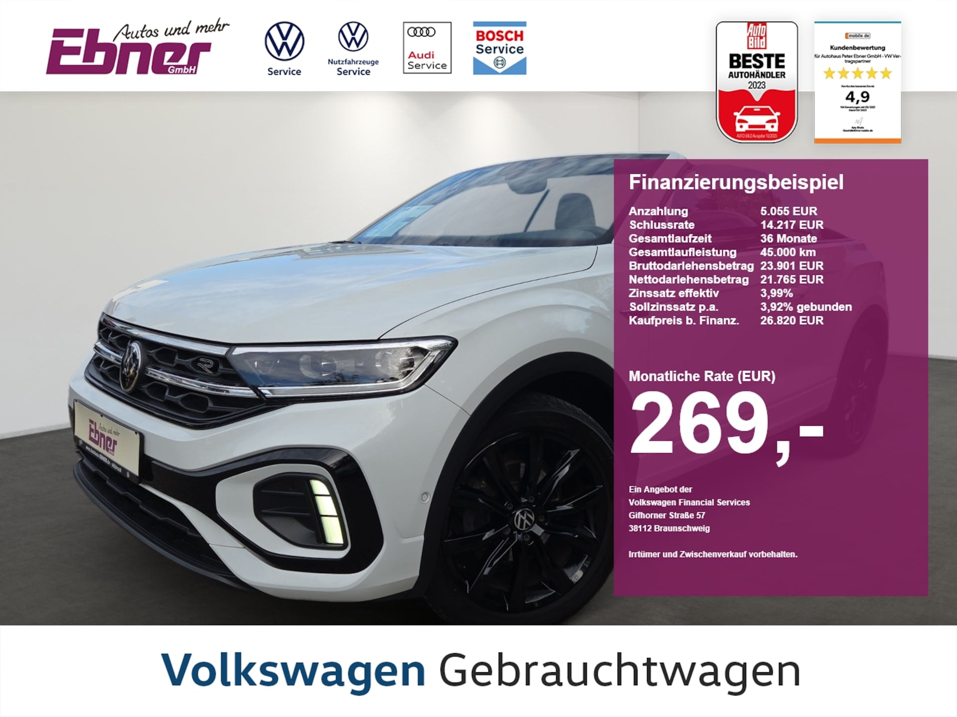 Volkswagen T-Roc Cabriolet R-Line