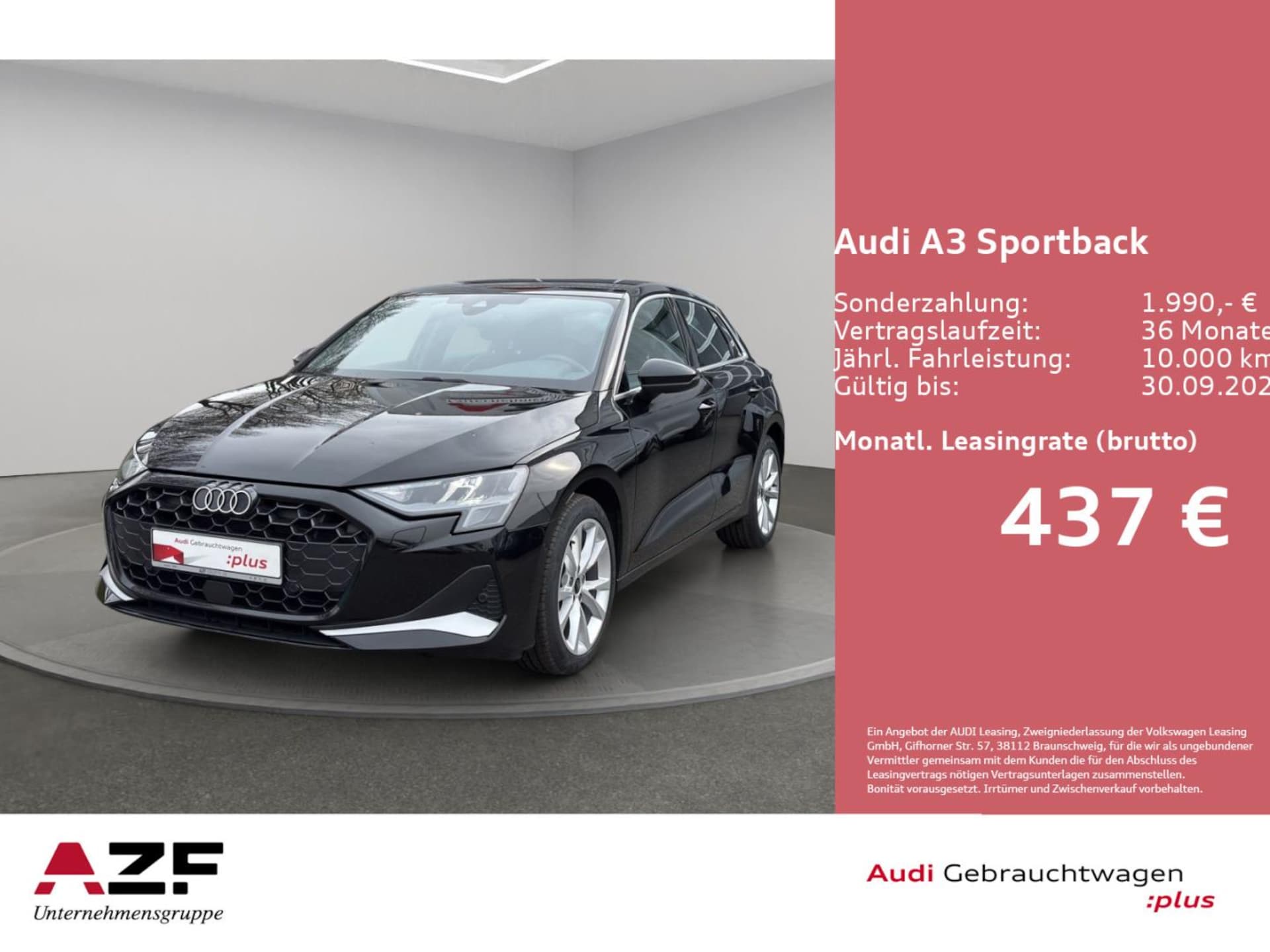 Audi A3 Sportback Advanced