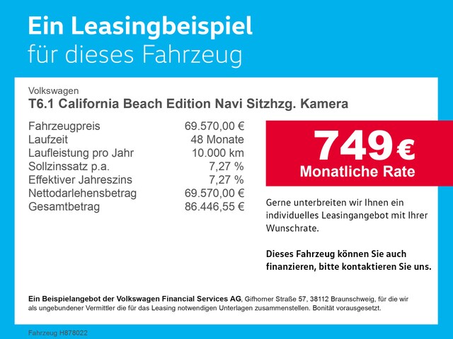Volkswagen T6.1 California