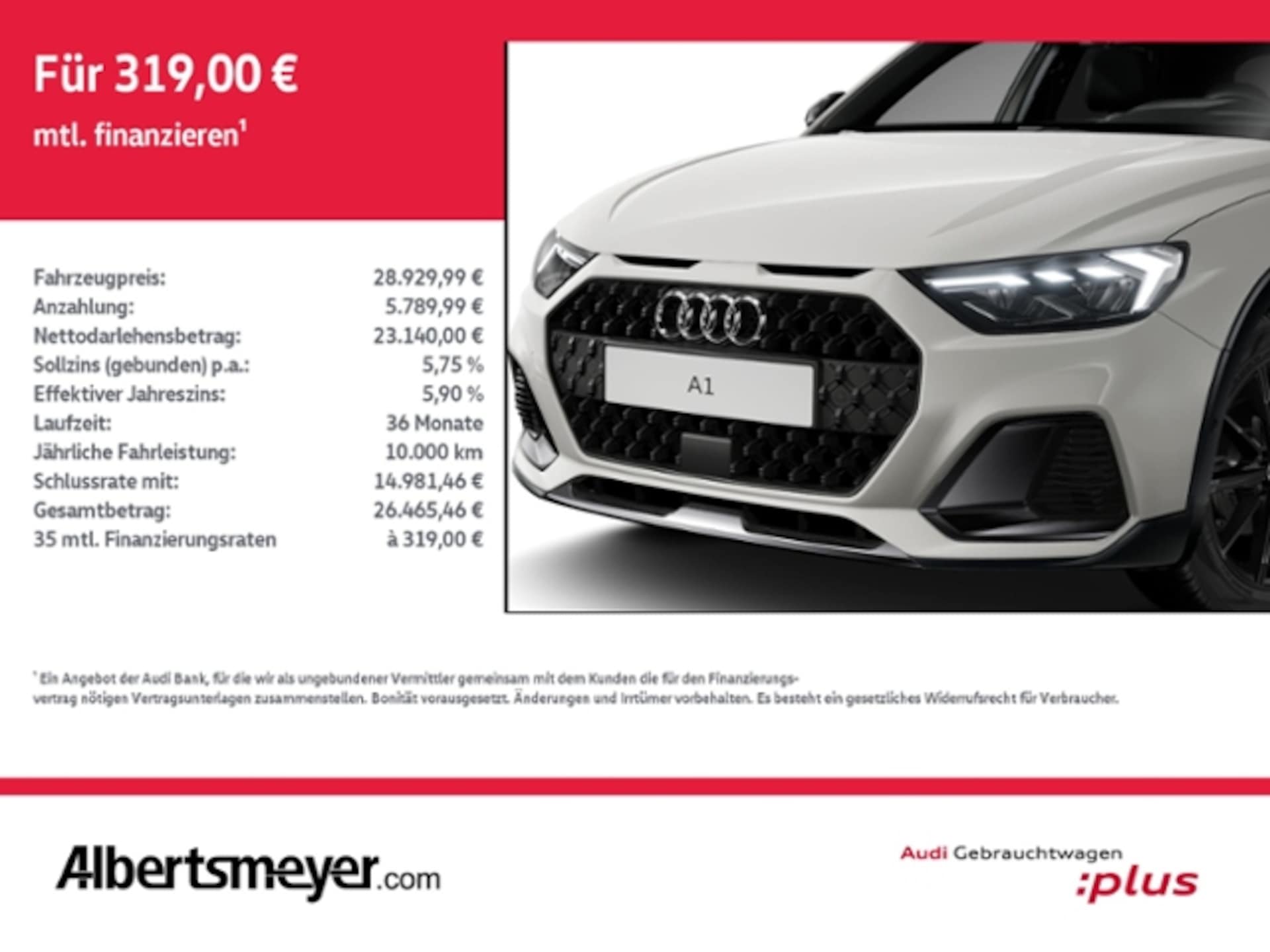 Audi A1 allstreet