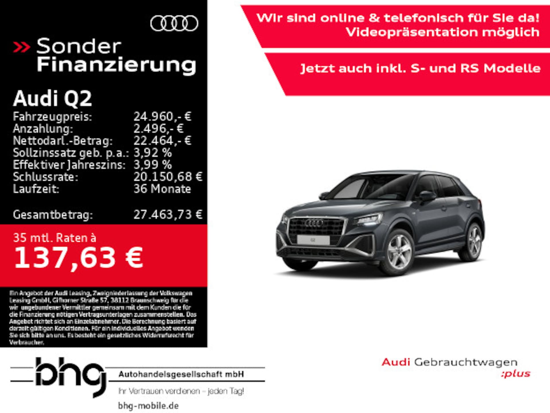 Audi Q2 S line
