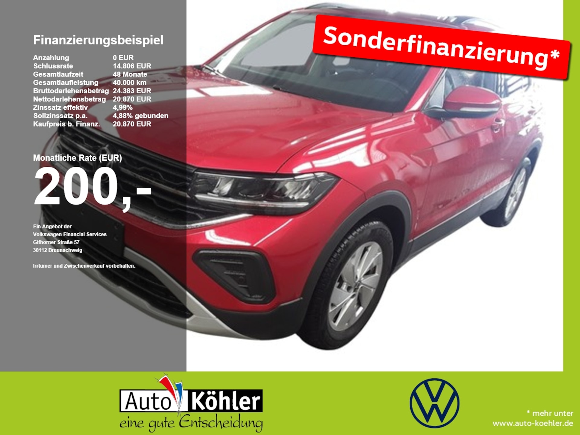 Volkswagen T-Cross Life
