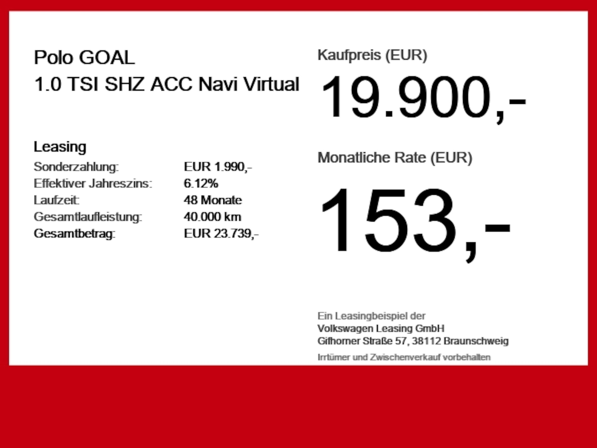 Volkswagen Polo Goal