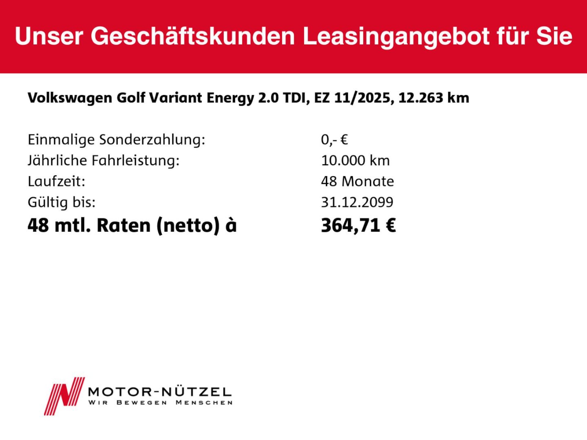 Volkswagen Golf Variant ENERGY