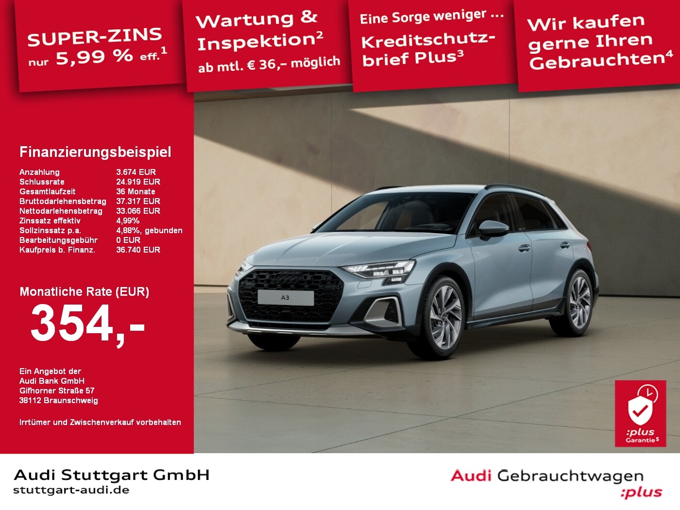 Image about Audi A3 allstreet 35 TFSI Schaltgetriebe