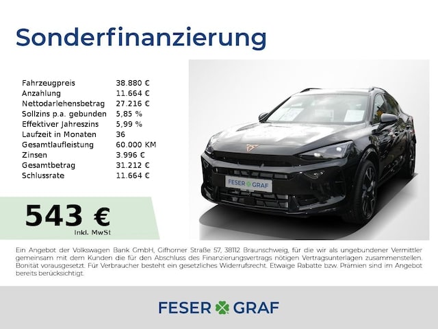 CUPRA Formentor VZ 2.0 TSI 4Dr. AHK Matrix Sennheiser (R098750)