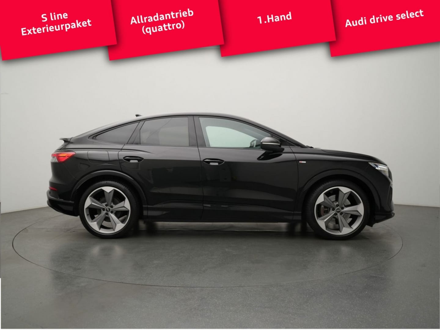 Bild über Audi Q4 Sportback e-tron 50 e-tron quattro - für weitere Informationen kontaktieren Sie den Audi Partner