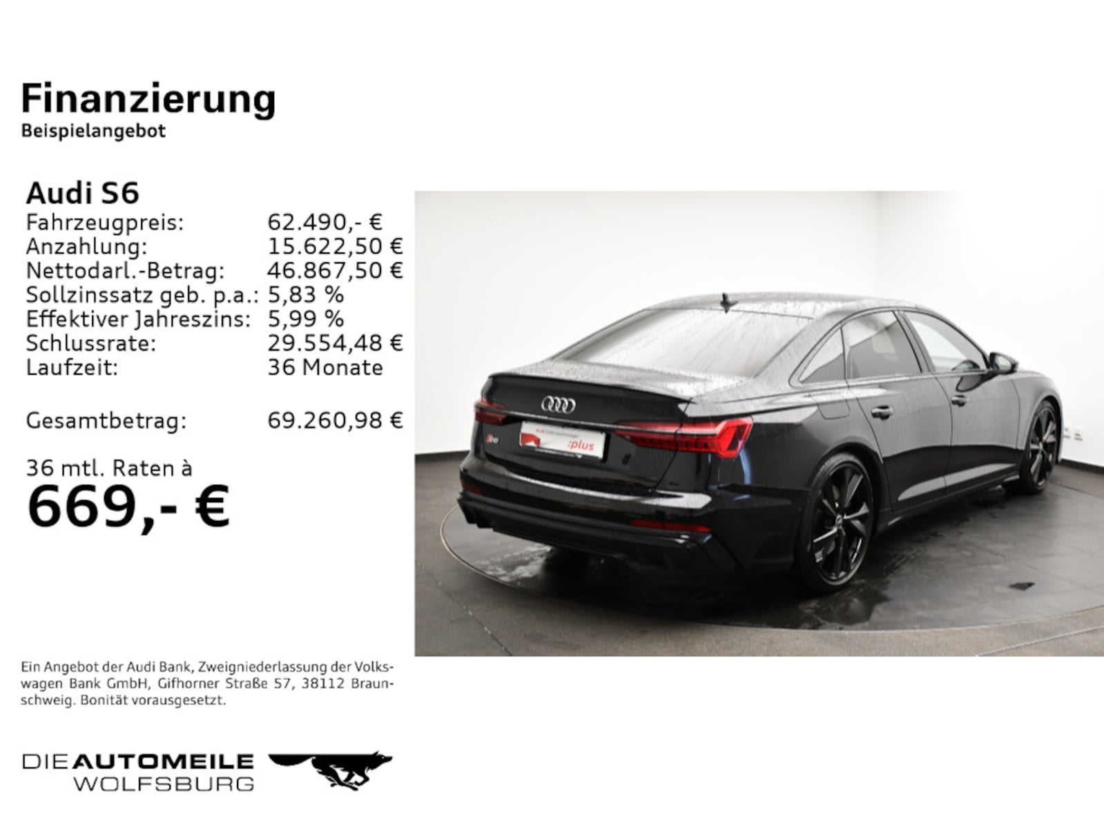 Audi S6 Limousine – Bild 2