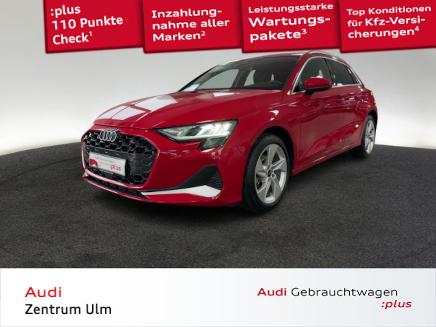 Bild über Audi A3 Sportback advanced 35 TFSI Schaltgetriebe - für weitere Informationen kontaktieren Sie den Audi Partner