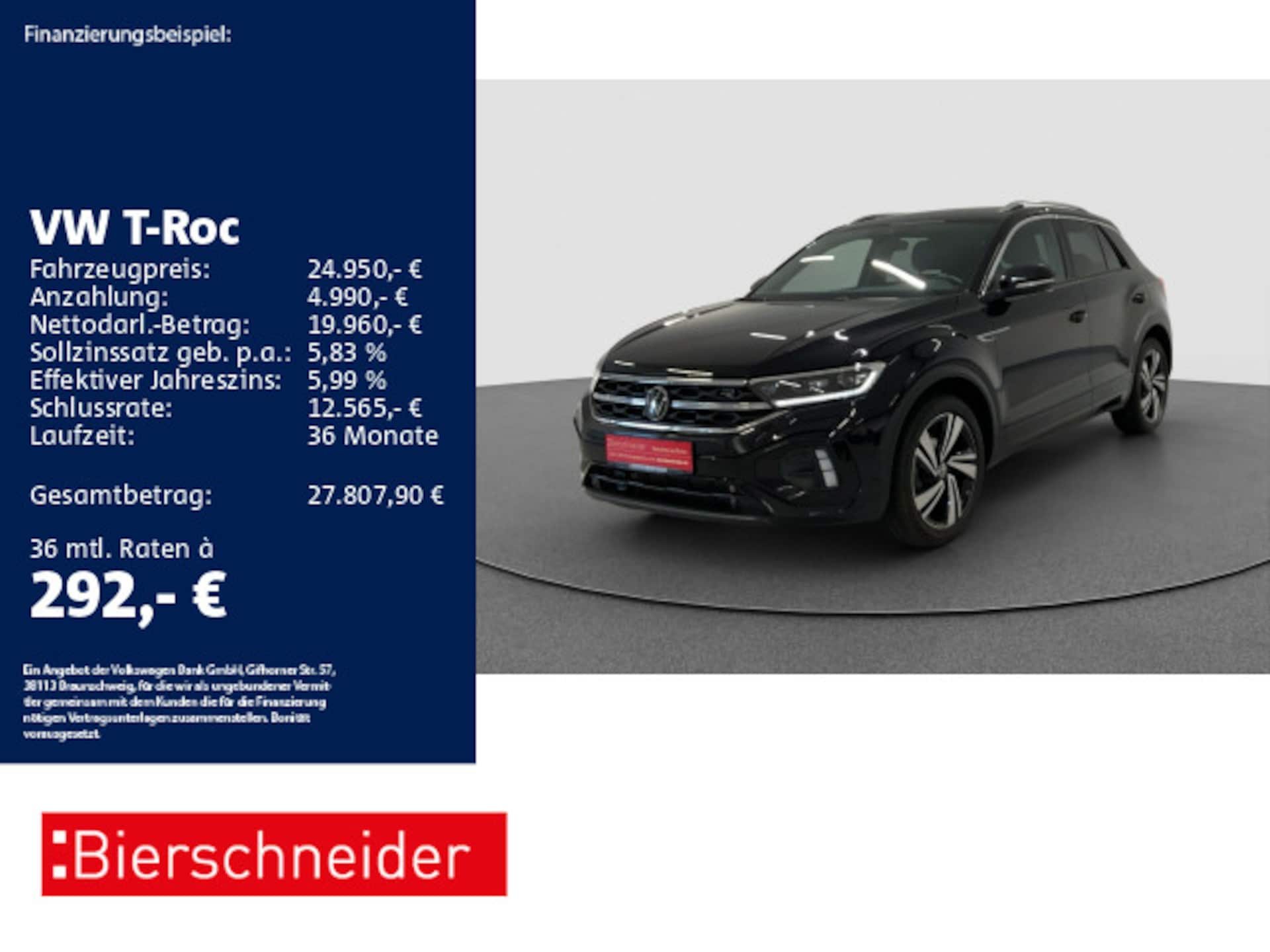 Volkswagen T-Roc R-Line