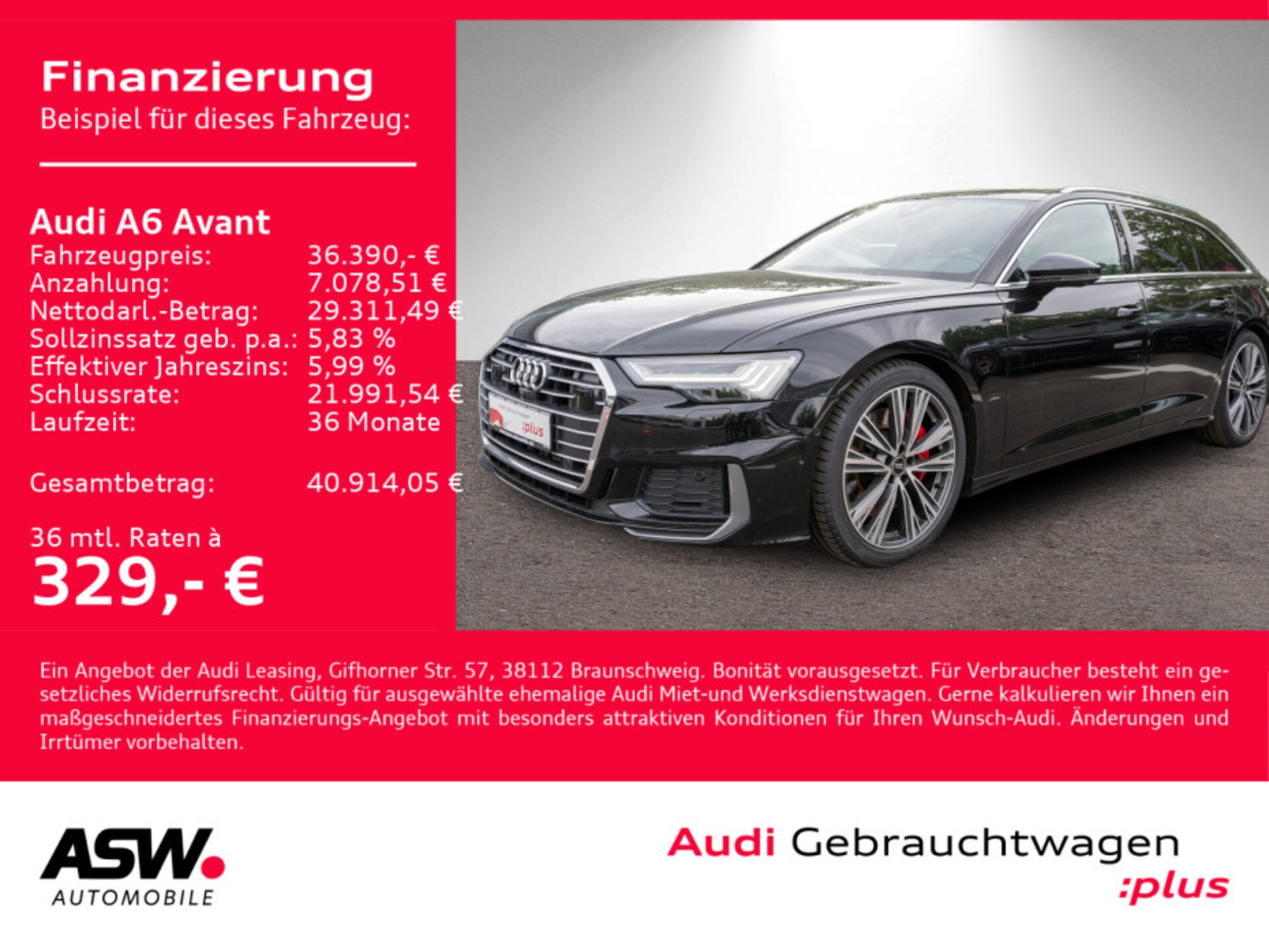 Audi A6 Avant TFSI e Sport