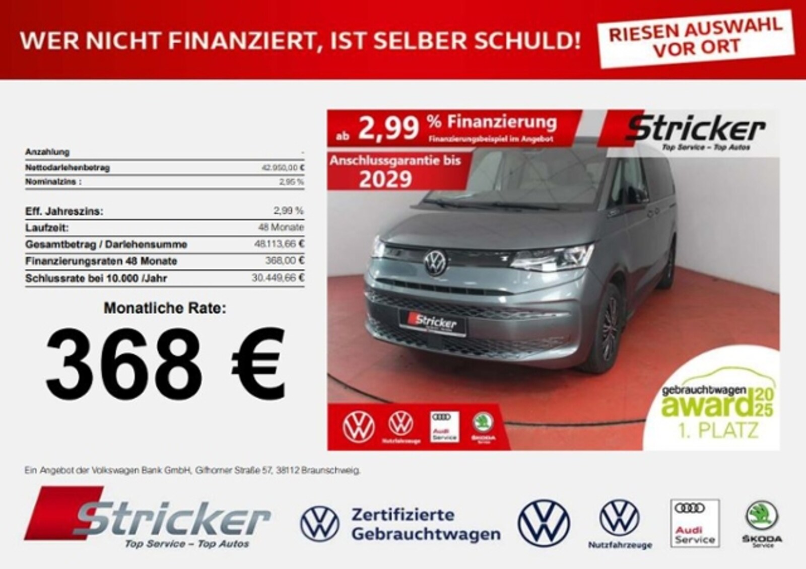 Volkswagen Multivan Langversion