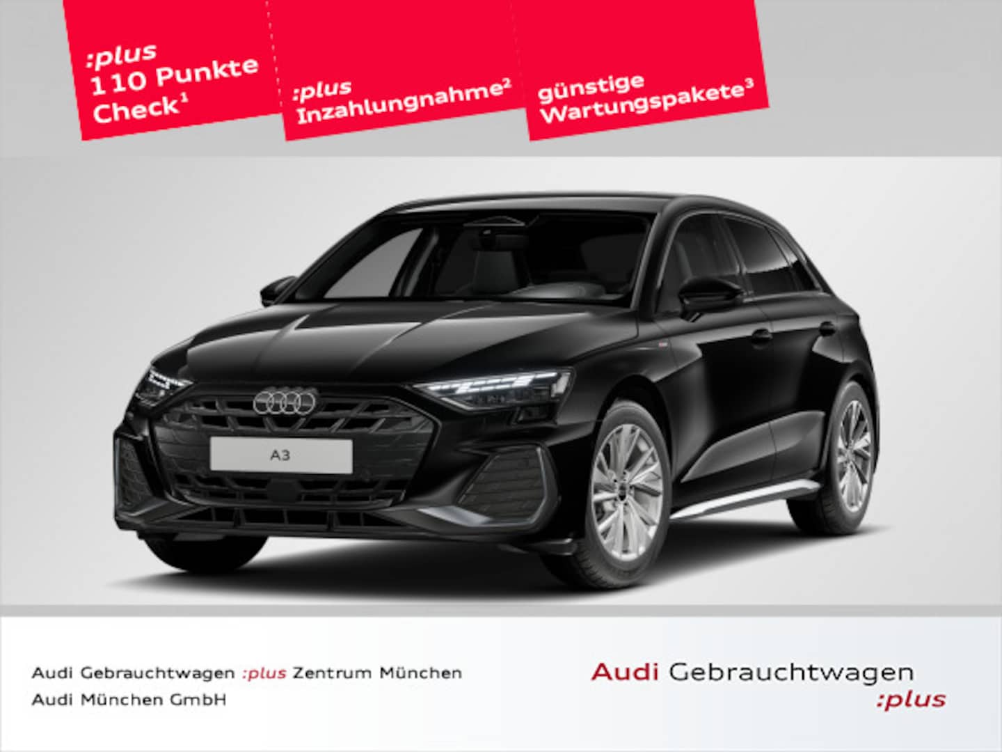 Bild über Audi A3 Sportback TDI S tronic - für weitere Informationen kontaktieren Sie den Audi Partner