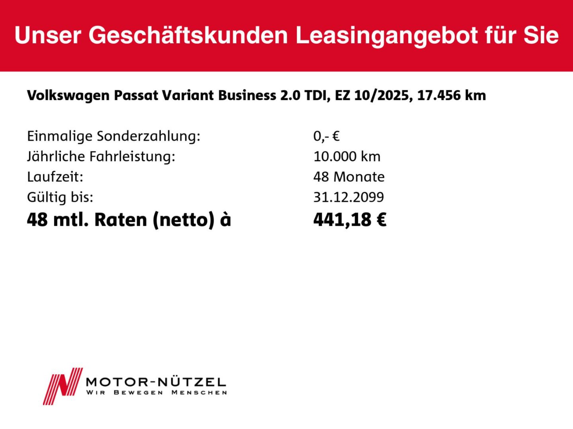 Volkswagen Passat Business